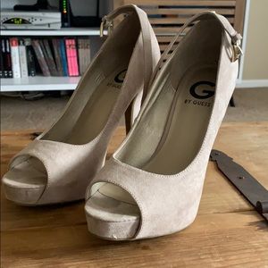 Guess GGVALORA Nude heel- great condition! $40